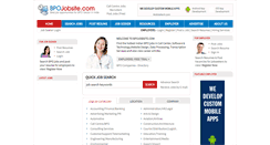 Desktop Screenshot of bpojobsite.com